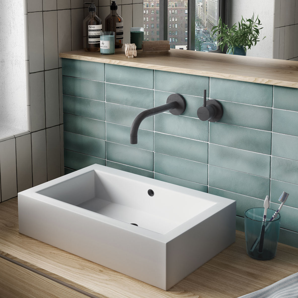 Kakel Magma Aquamarina Matt 6,5x20