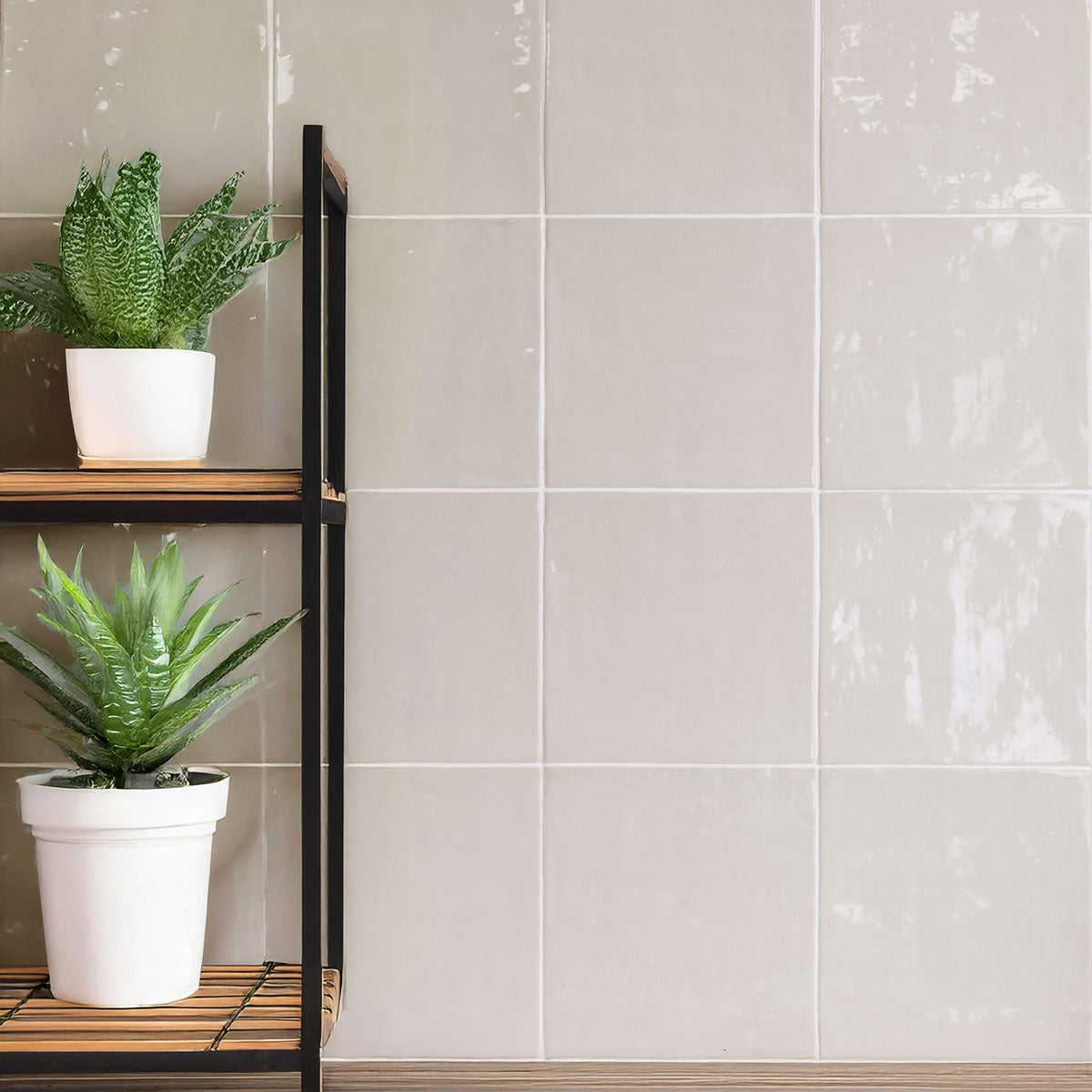 Kakel New Country Grey Blank 15x15