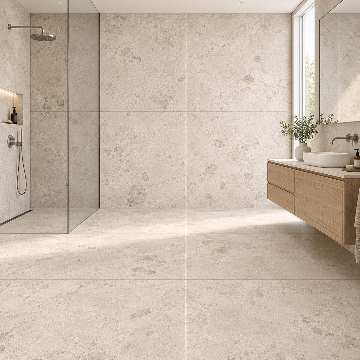 Klinker Stratos Breccia White Matt 120x120