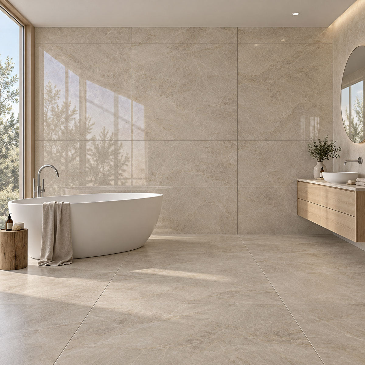 Klinker Tajmahal Tan Marmor Blank 60x120