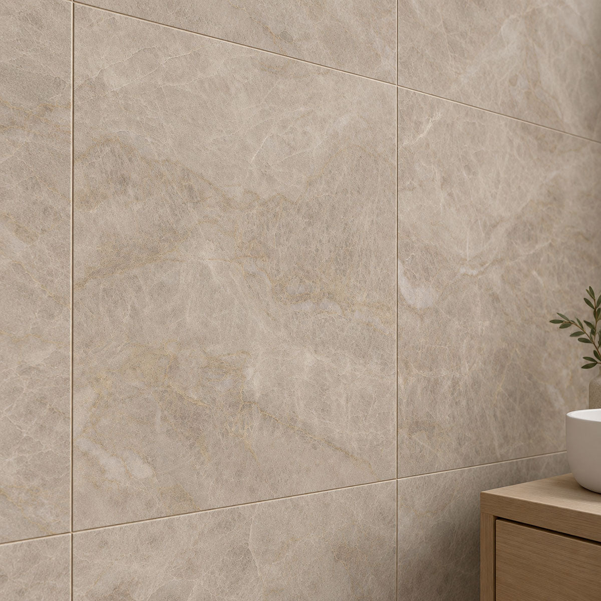 Klinker Tajmahal Tan Marmor Matt 60x60