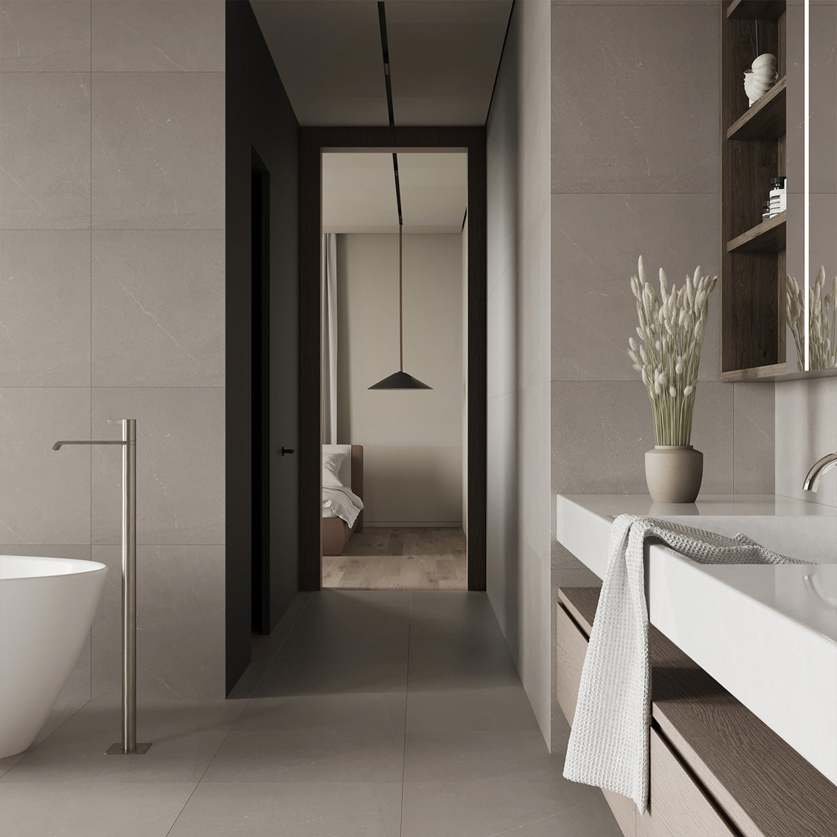Klinker Bellevue Grey Marmor Matt 60x60