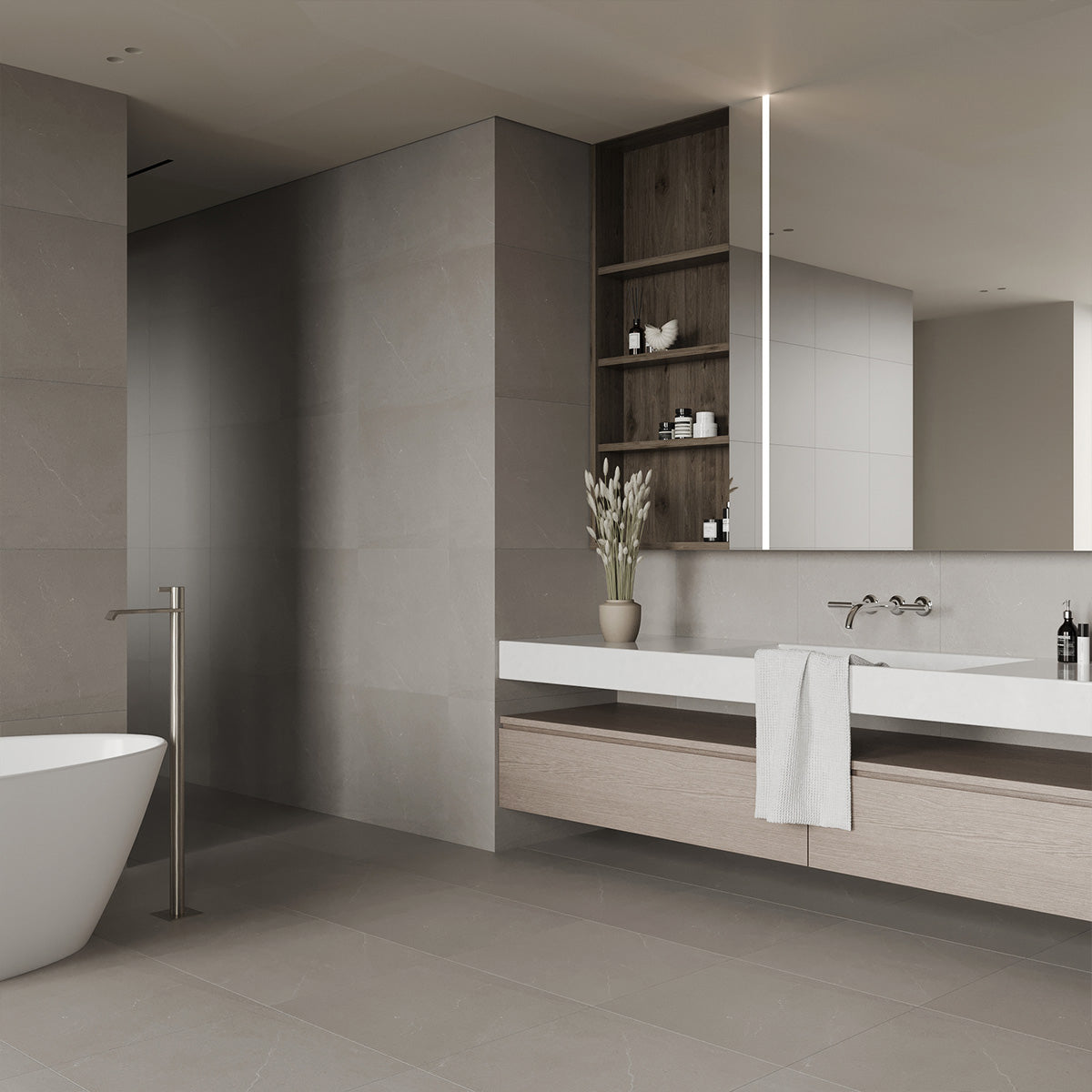 Klinker Bellevue Grey Marmor Matt 60x60
