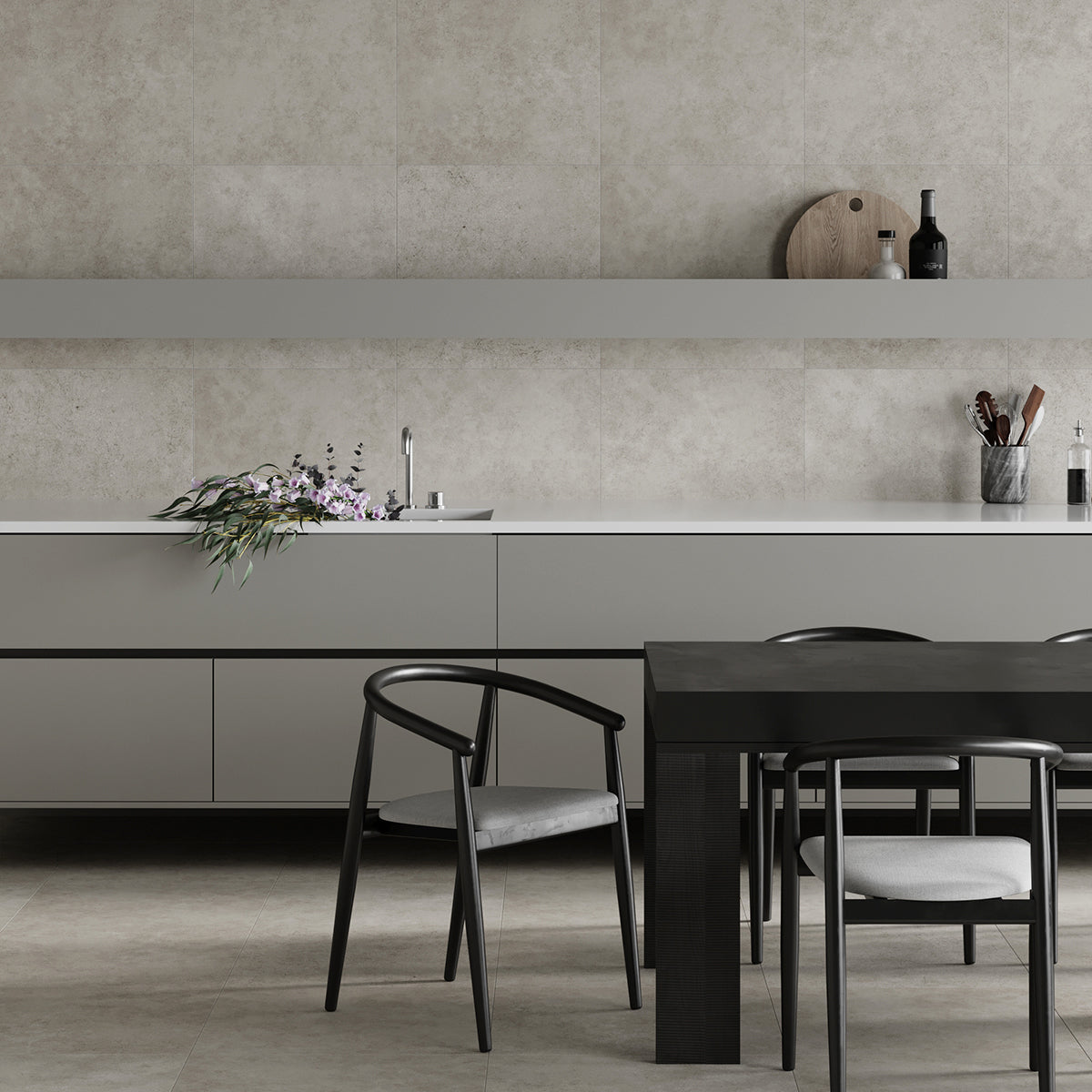 Klinker Carnaby Gris Matt 60x60