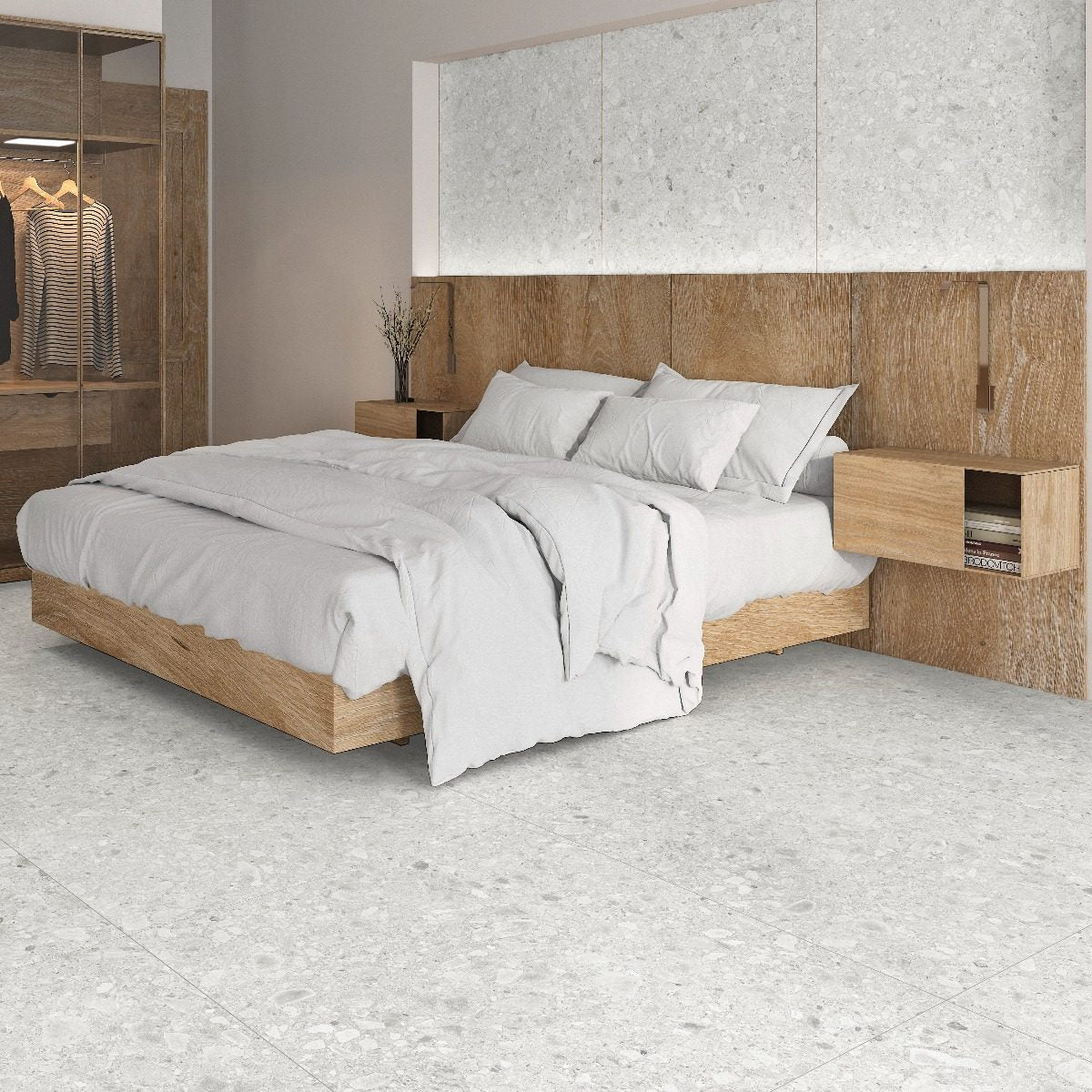 Klinker Flodsten Snow 120x120