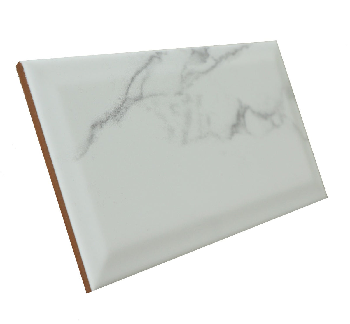 Kakel Metro Carrara Marmor 10x20