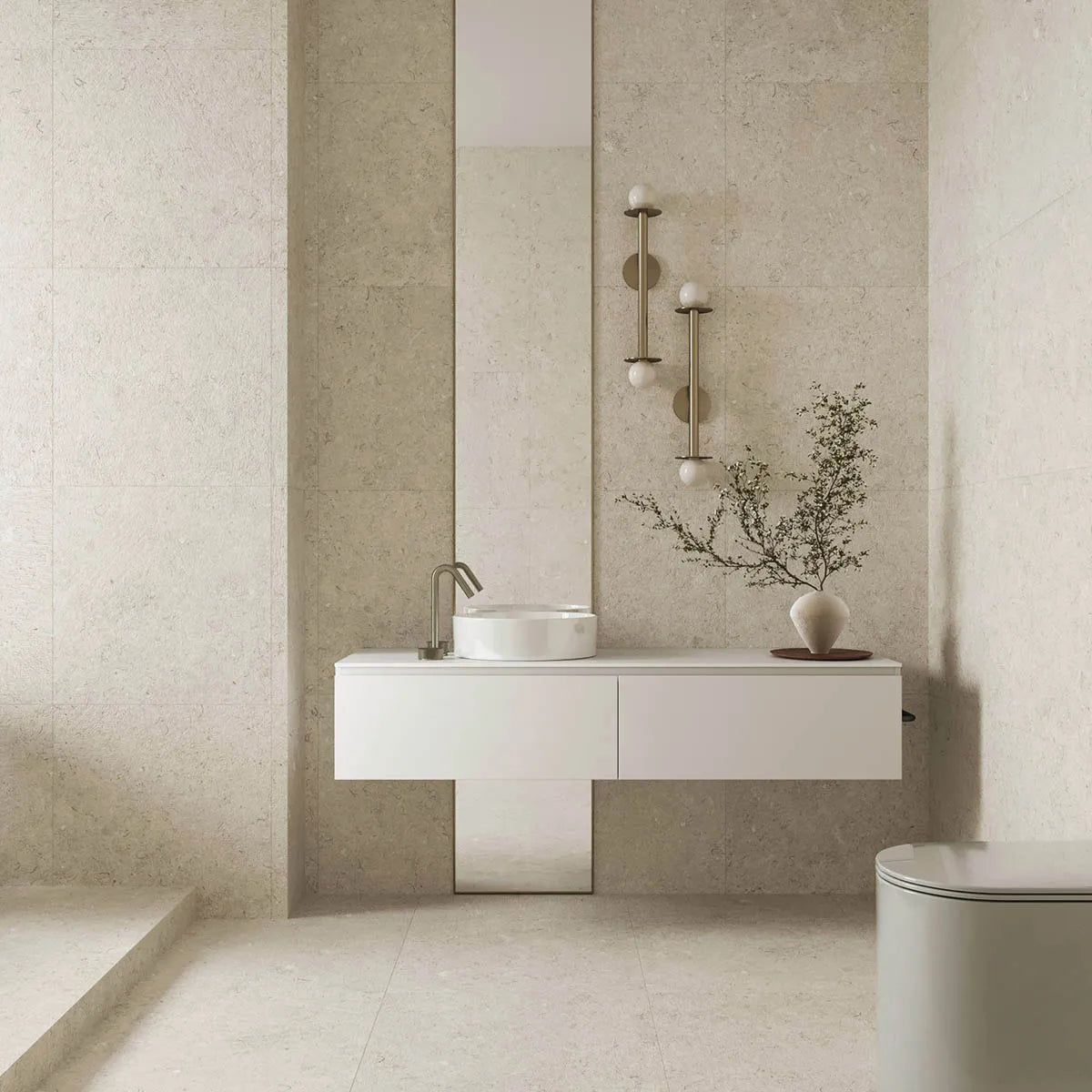 Klinker Kalksten Norr Beige Matt 60x60