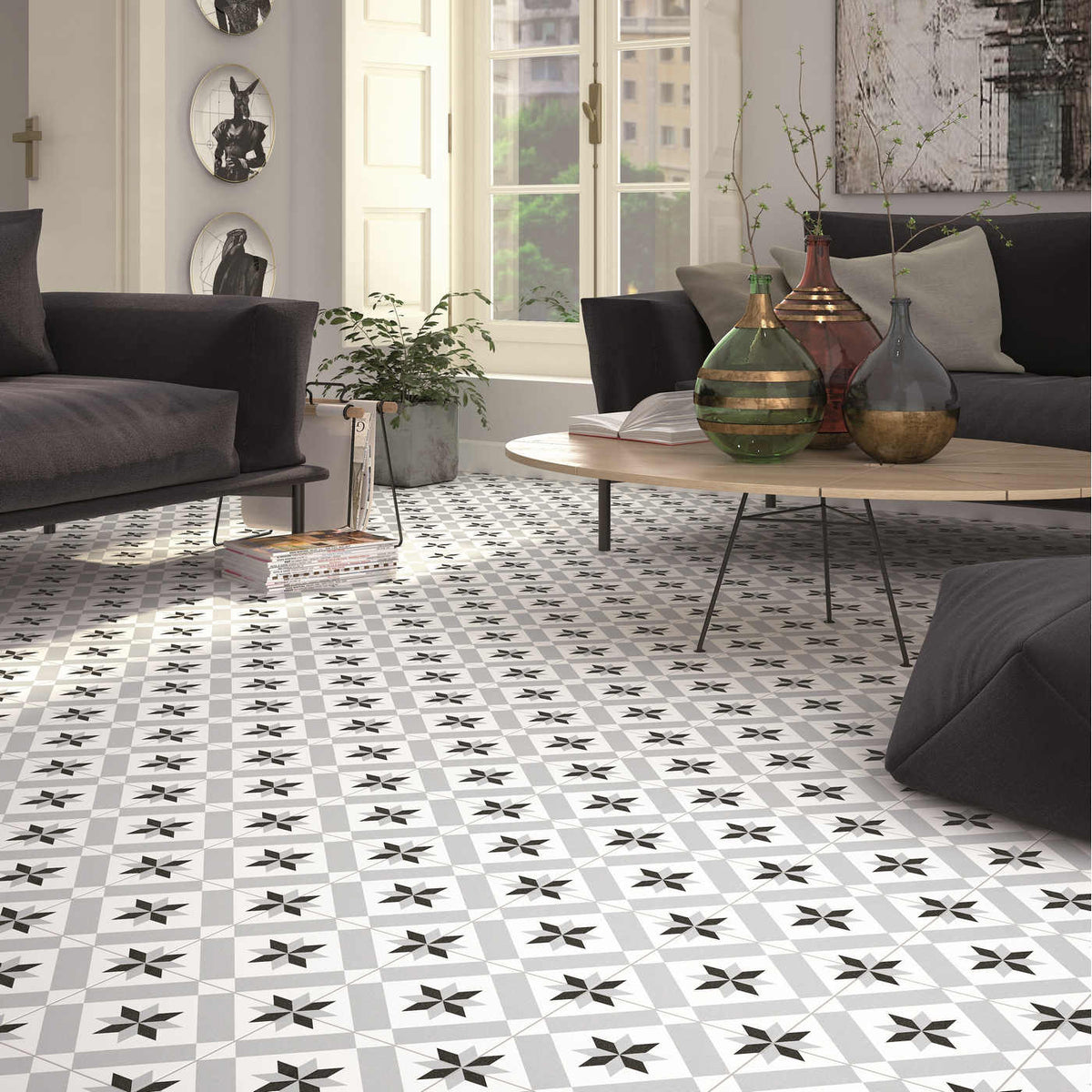 Klinker Calvet Gris 20x20