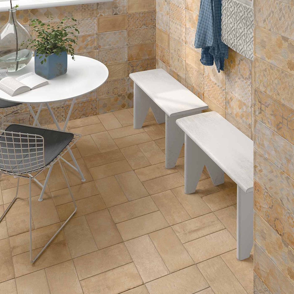 Klinker Laverton Dunster Beige 14x28