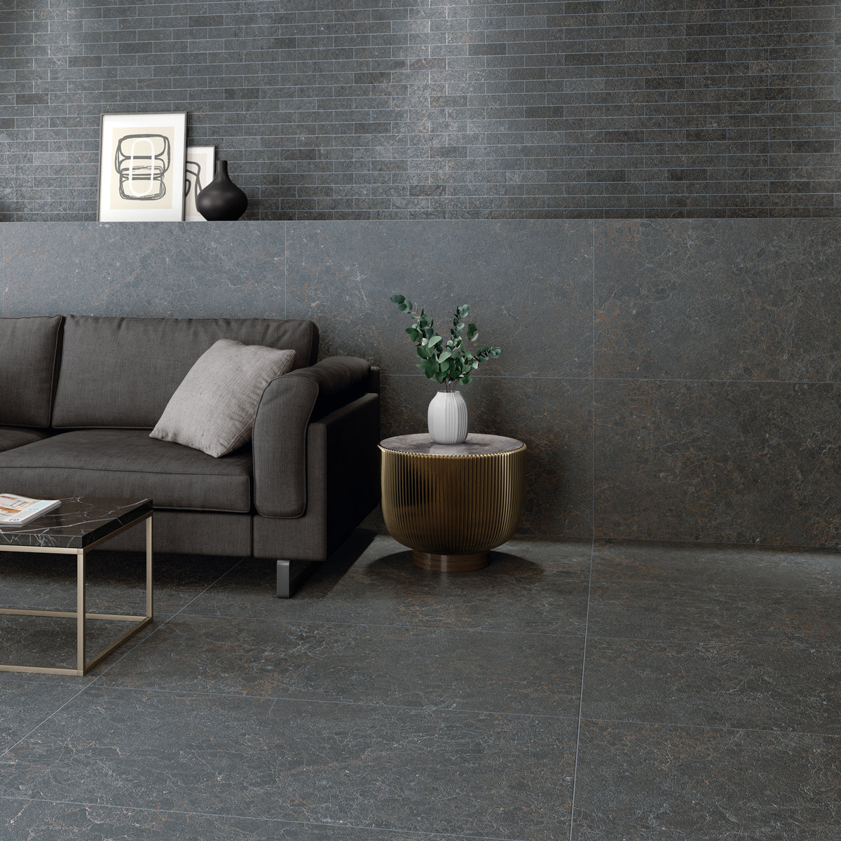 Klinker Charisma Marmor Black Matt 100x100