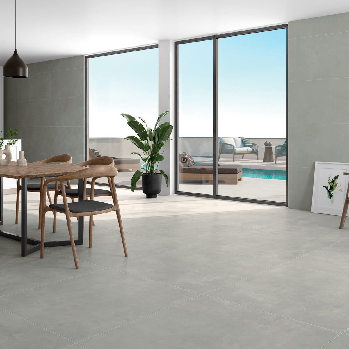 Klinker Indeed Grey Matt 100x100