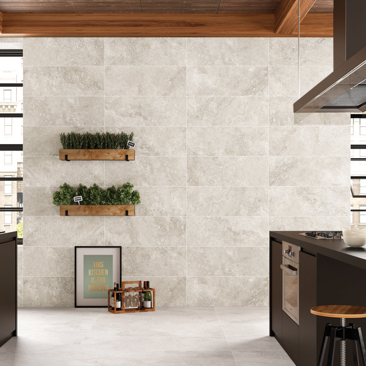Klinker Rockstone Marmor Pearl Matt 100x100
