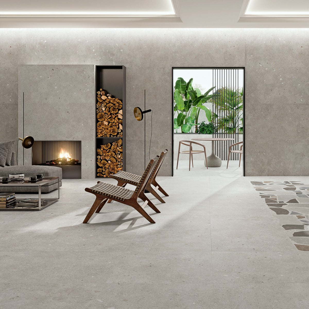 Klinker Glamstone Grey Matt 75x75