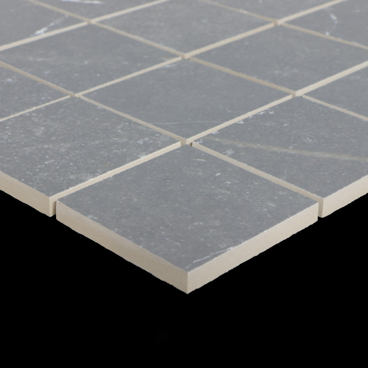 Mosaik Soapstone Graphite Matt Marmor