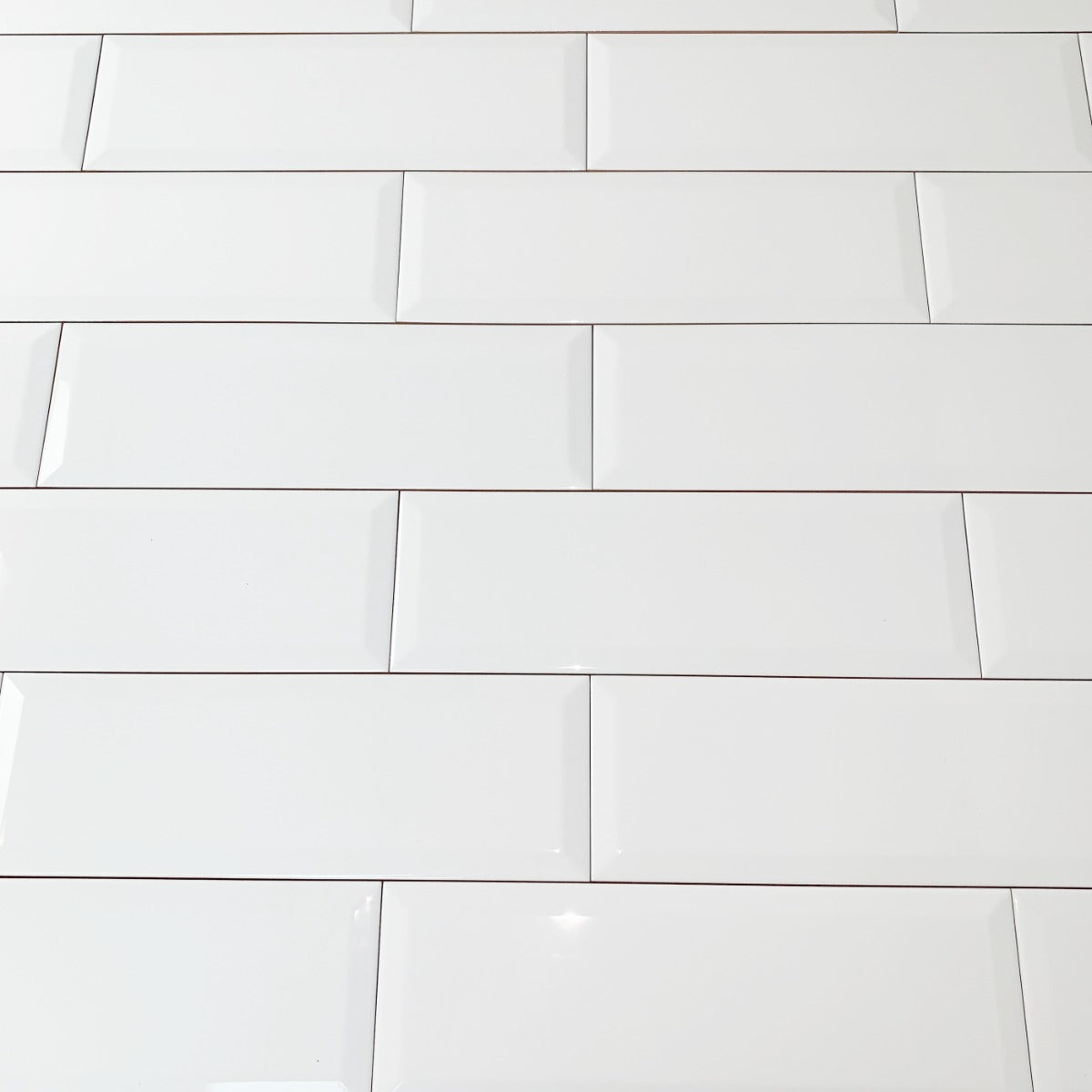 Kakel Metro Vit Blank 10x30