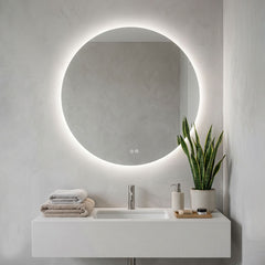 Badrumsspegel Rund Imfri LED 80 cm Tenfors Verona