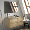 Bänkskiva Tenfors 120x45 cm Ek