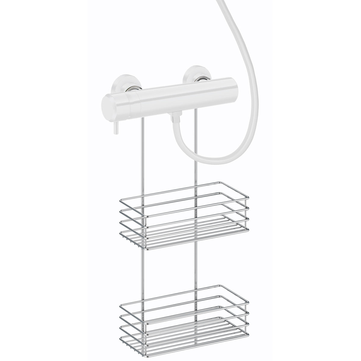 Duschkorg 2-plan Smedbo Krom Blank