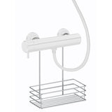 Duschkorg enkel Smedbo Krom Blank