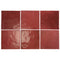 Swatch för Kakel Creativa Burgundy Blank 13,2x13,2