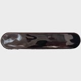 Kakel Materika Rund Black Blank 5x25