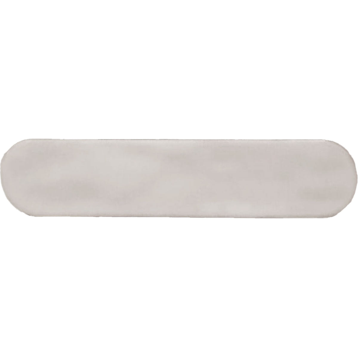 Kakel Materika Rund White Blank 5x25