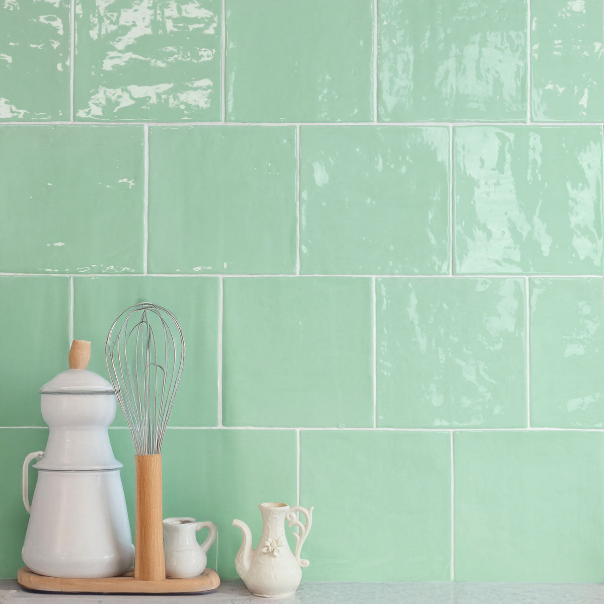 Kakel New Country Mint Blank 15x15