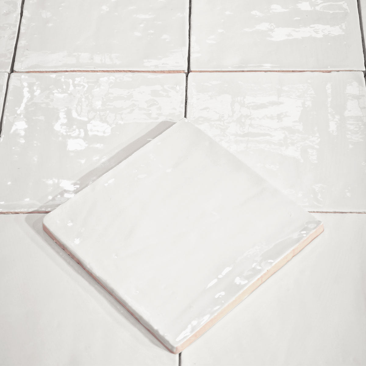 Kakel New Country White Blank 15x15