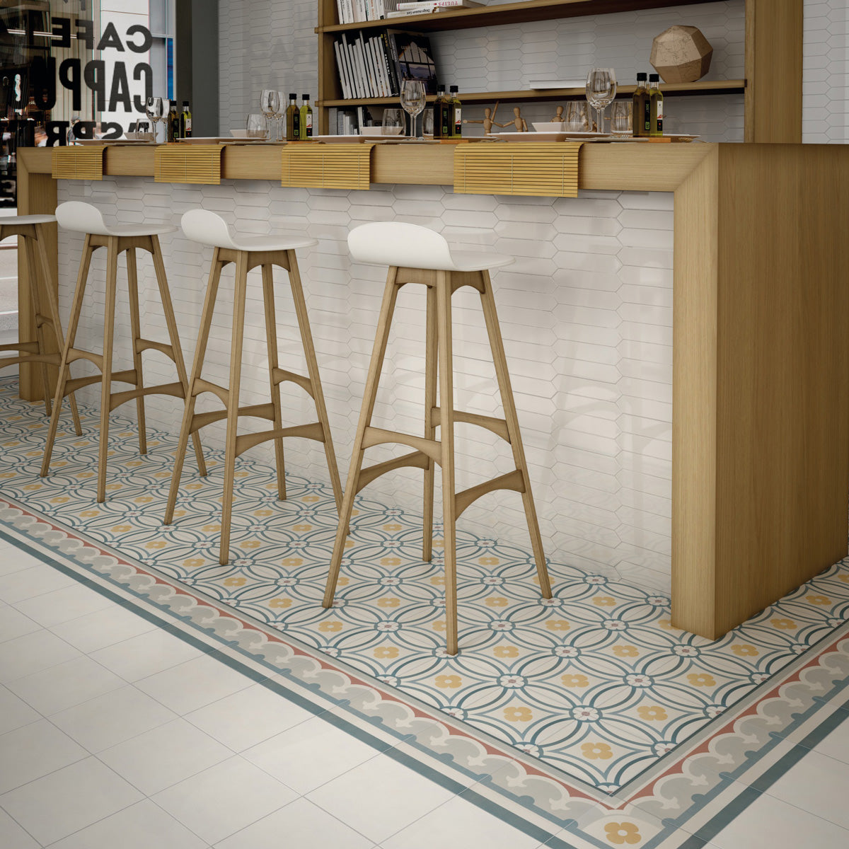 Klinker Atelier Riviera Kant Matt 20x20
