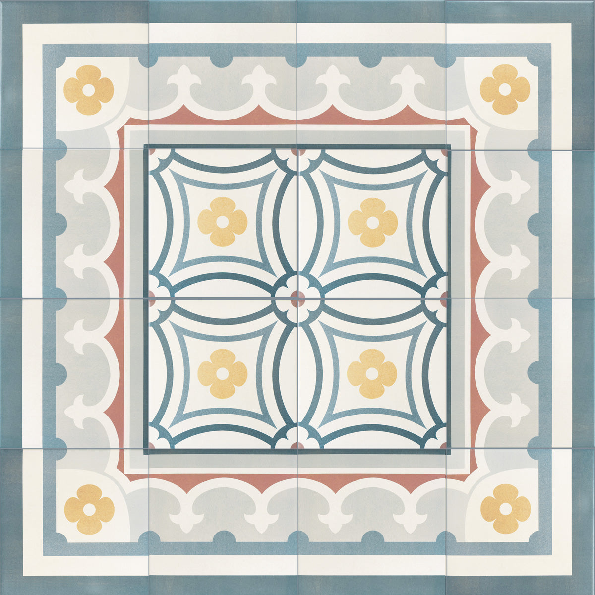 Klinker Atelier Riviera Dekor Matt 20x20