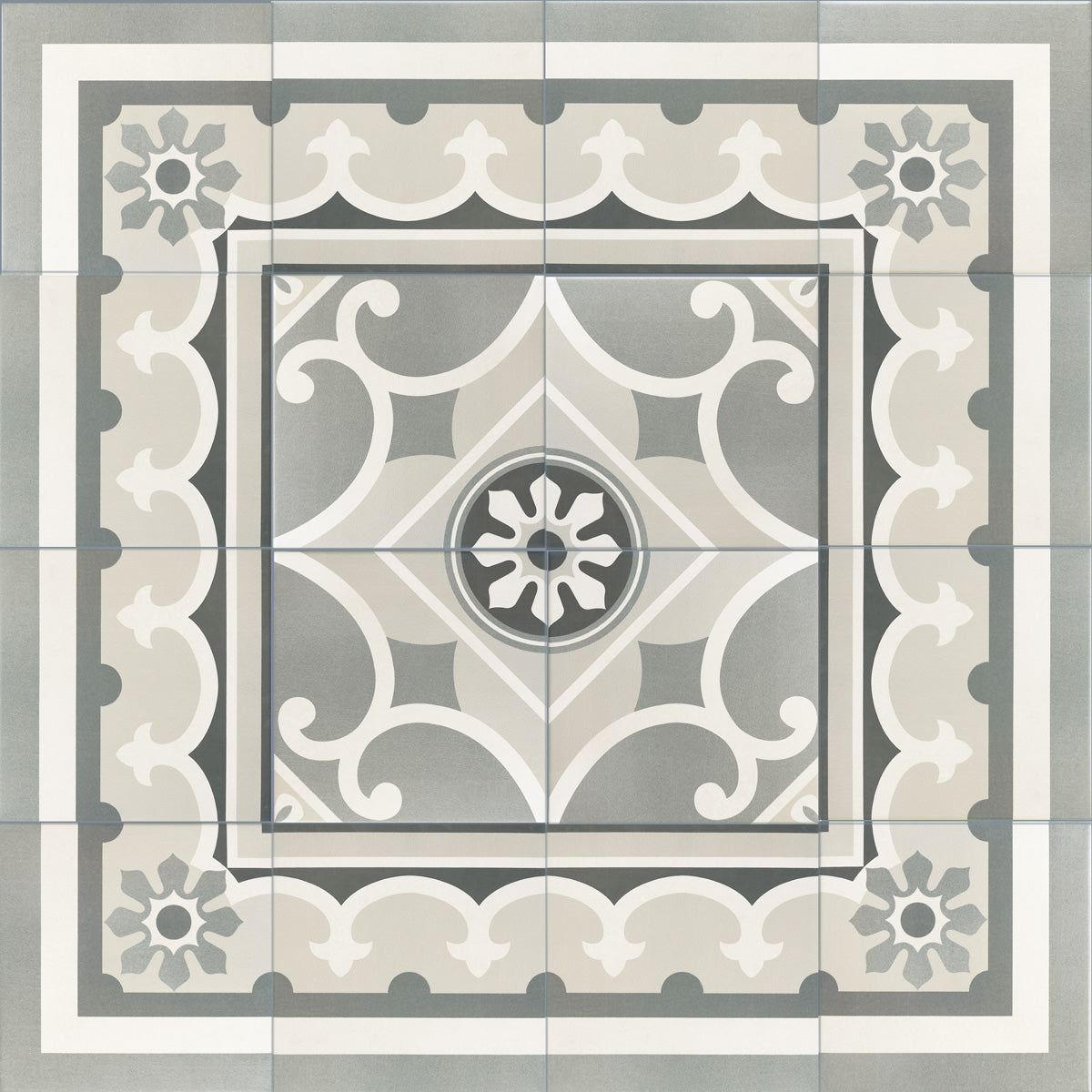 Klinker Atelier Rose Dekor Matt 20x20