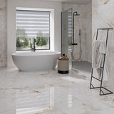 Provbit Klinker Chile White Marmor Blank 120x120