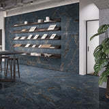 Provbit Klinker Planet Blue Metal Shine 60x120