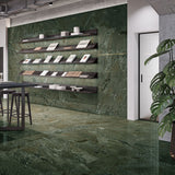 Provbit Klinker Planet Green Metal Shine 60x120