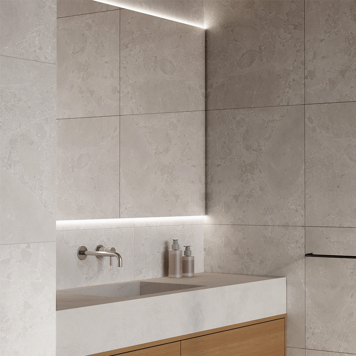 Klinker Pulse Light Marmor Matt 60x60