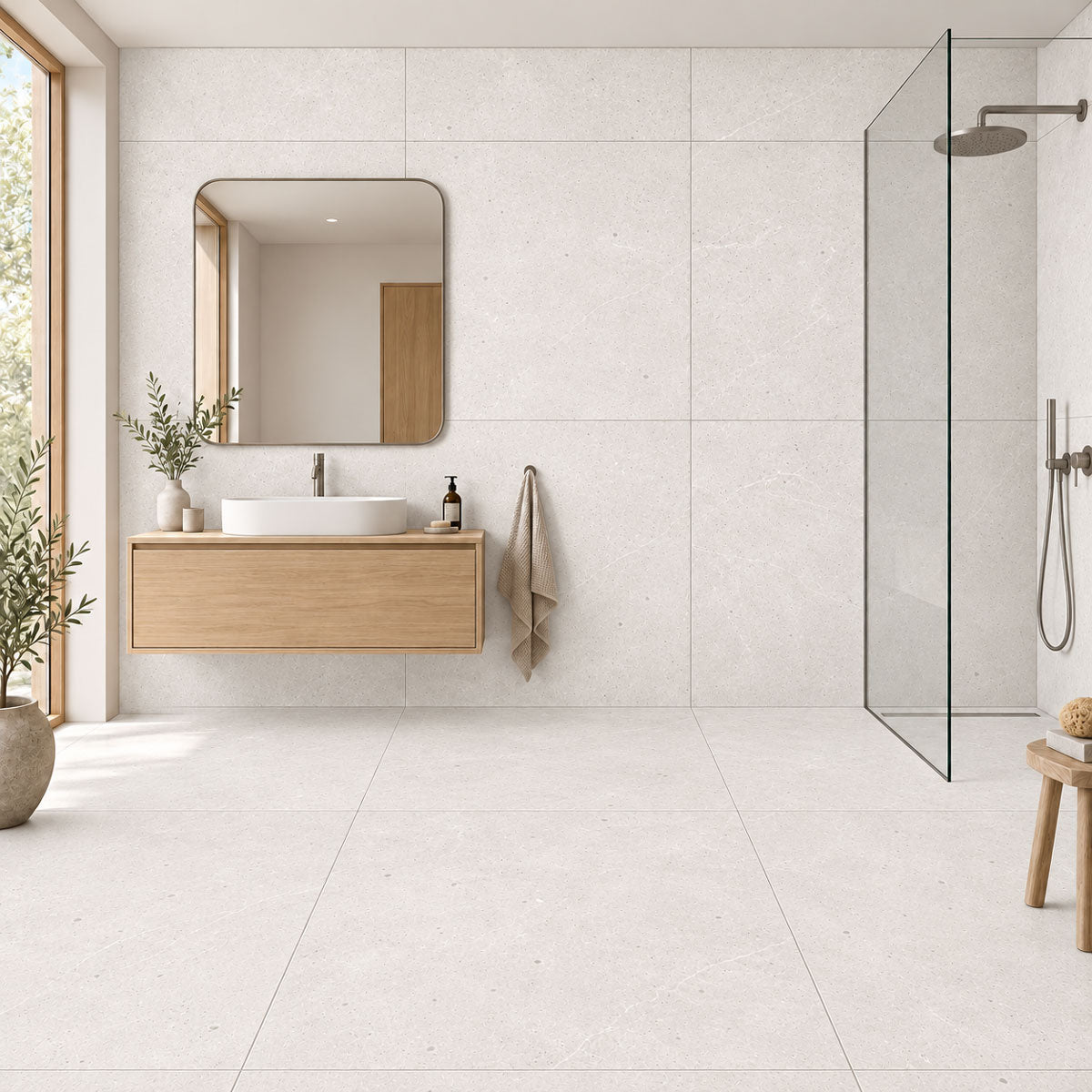 Klinker Serenna White Matt 100x100