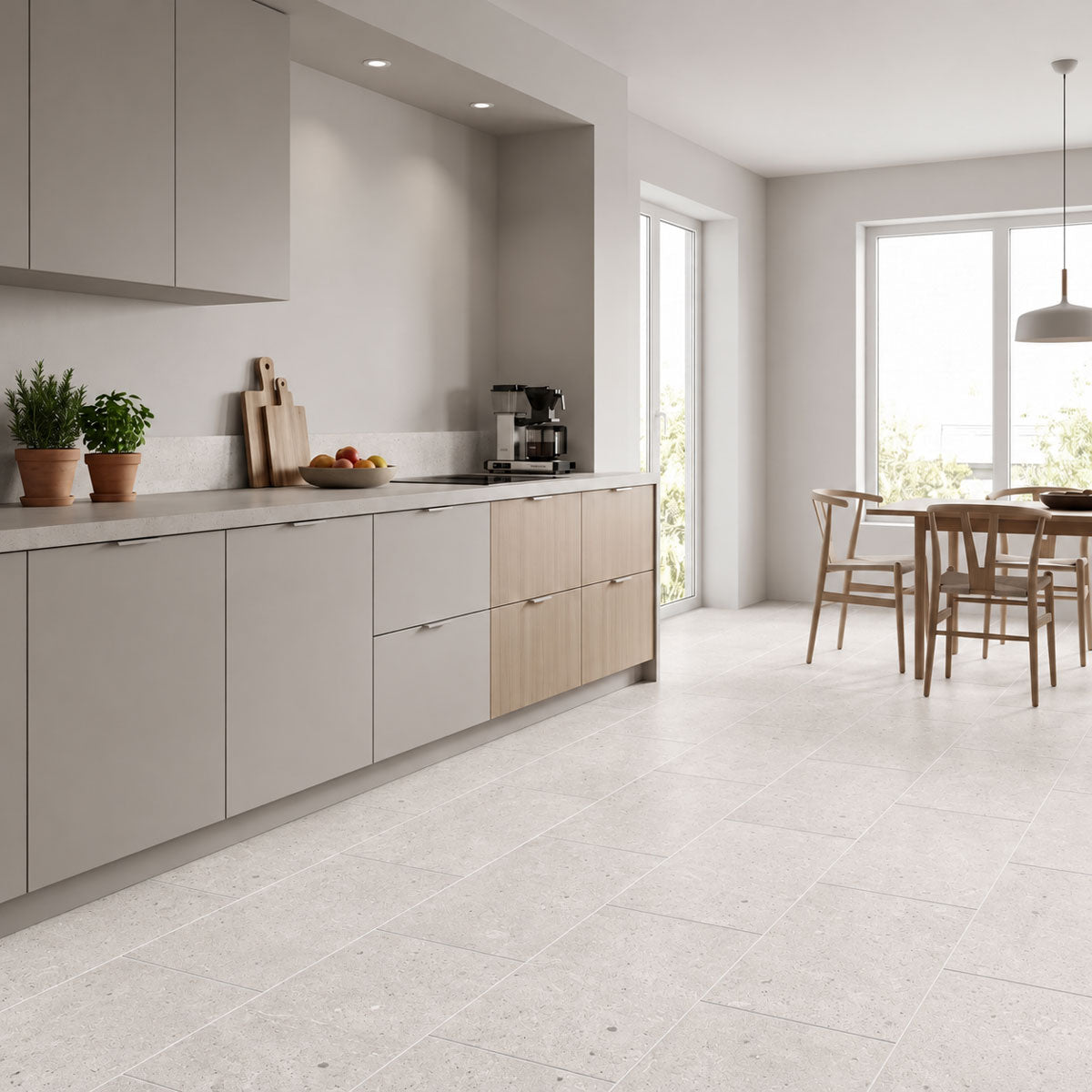 Klinker Serenna White Matt 30x60