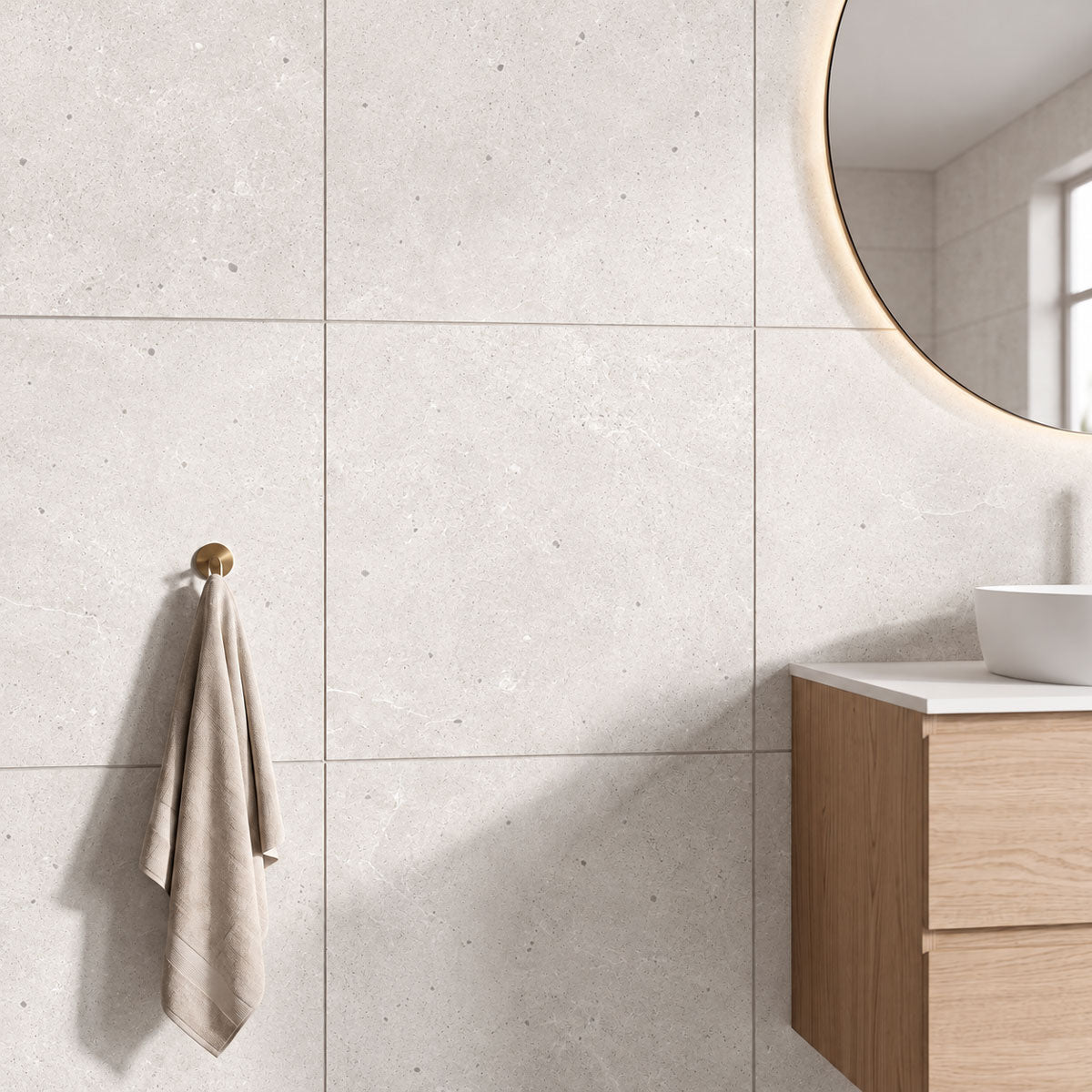 Klinker Serenna White Matt 60x60