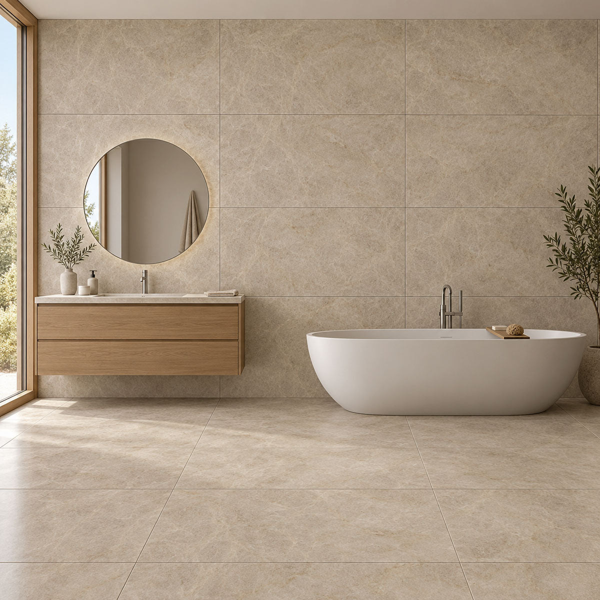 Klinker Tajmahal Tan Marmor Matt 60x120