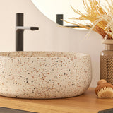 Fristående Tvättställ Terrazzo Mix 39x39x14 cm