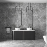 Klinker Pulpis Dark Grey Marmor Blank 60x60