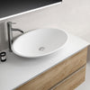 Bänkskiva Solid Surface Tenfors 100x45 cm Vit Matt