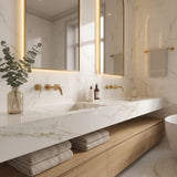 Klinker Carrara Gold Marmor Blank 60x60