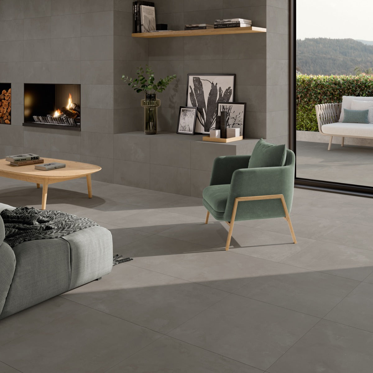 Klinker Elementi Grey Matt 60x120