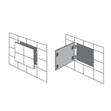 Kakelmagnet 4-pack