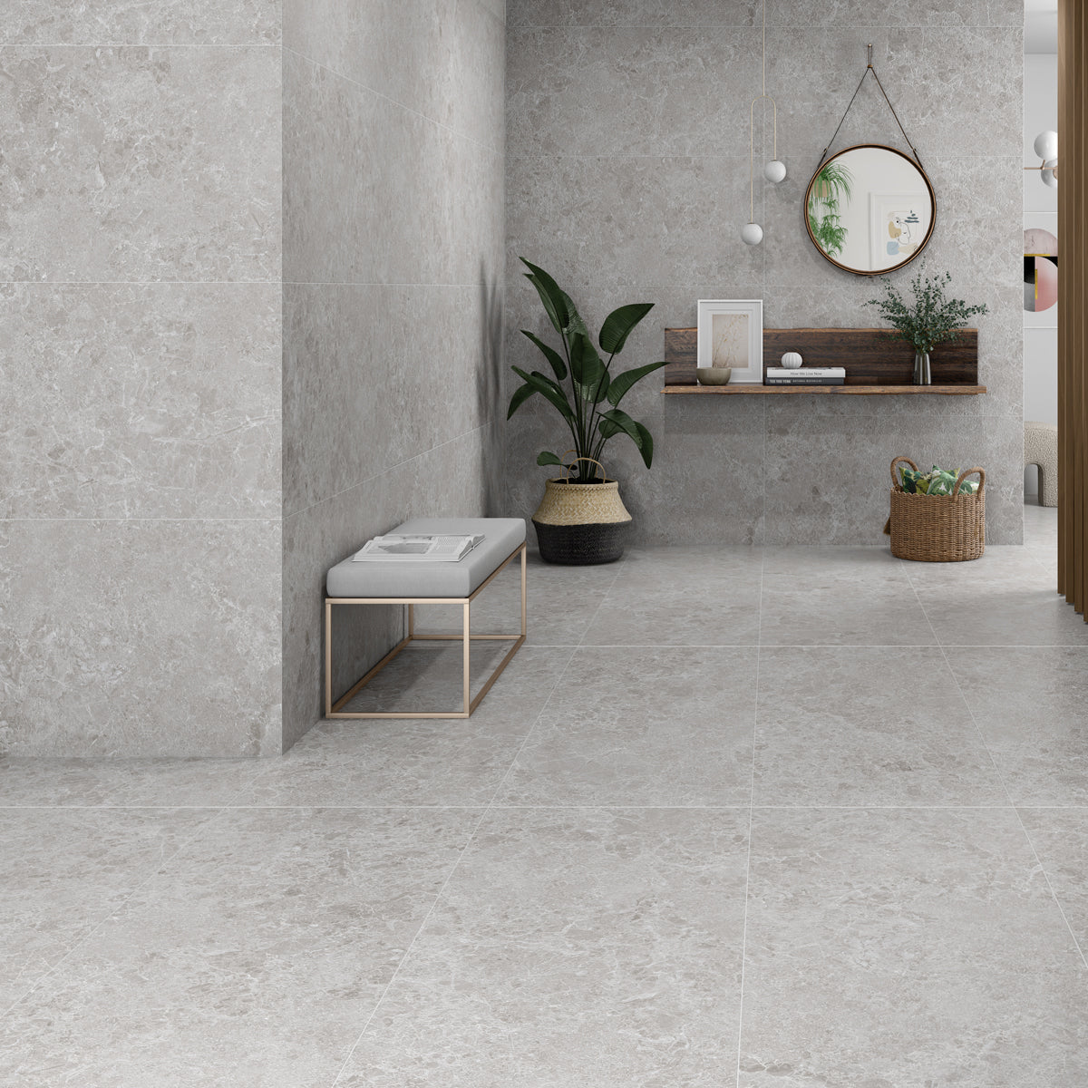 Klinker Charisma Marmor Grey Matt 100x100