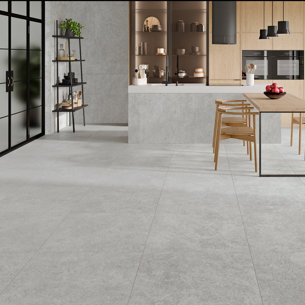 Klinker Regina Kalksten Pearl Matt 60x60