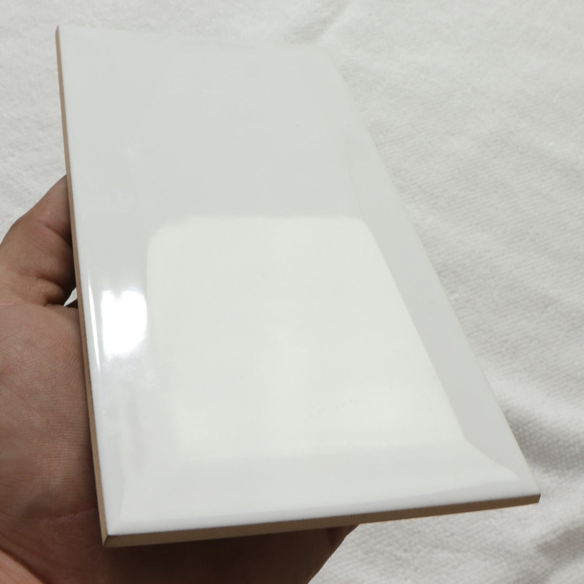 Kakel Metro Vit Blank 10x20