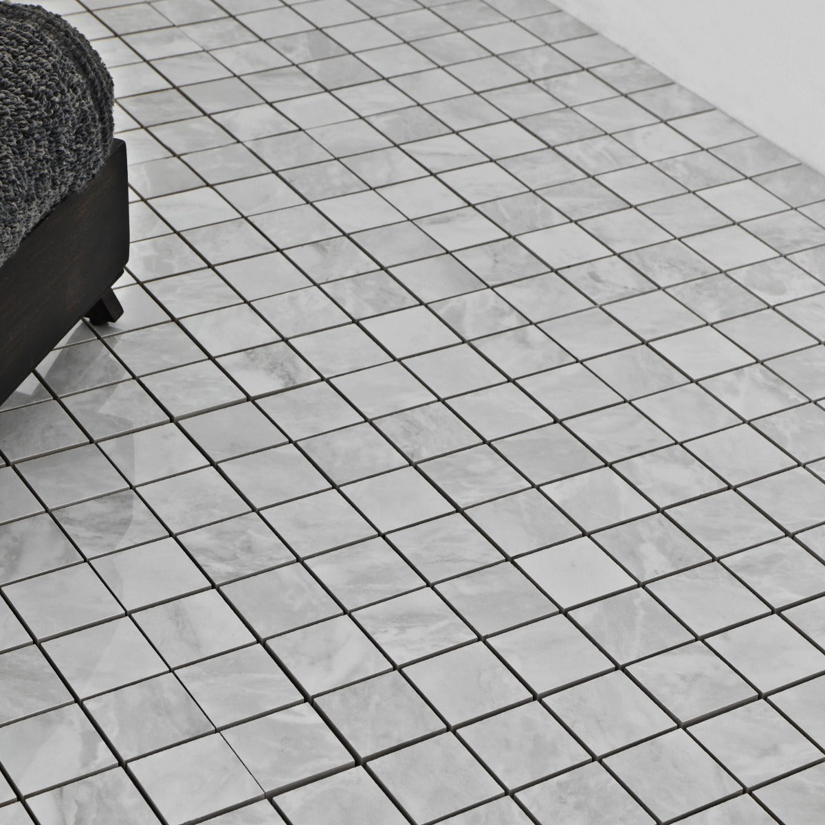 Mosaik Silke Gris Marmor Blank