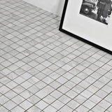 Mosaik Silke Gris Marmor Blank